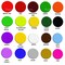 Pintar Oil Based Paint Markers - 24 Pack with 20 (5 mm Tips) & 4 (1 mm Tips)
